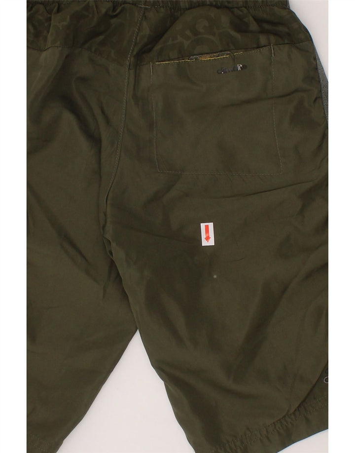 ADIDAS Boys MESSI Sport Shorts 5-6 Years Khaki Polyester Vintage Adidas and Second-Hand Adidas from Messina Hembry 
