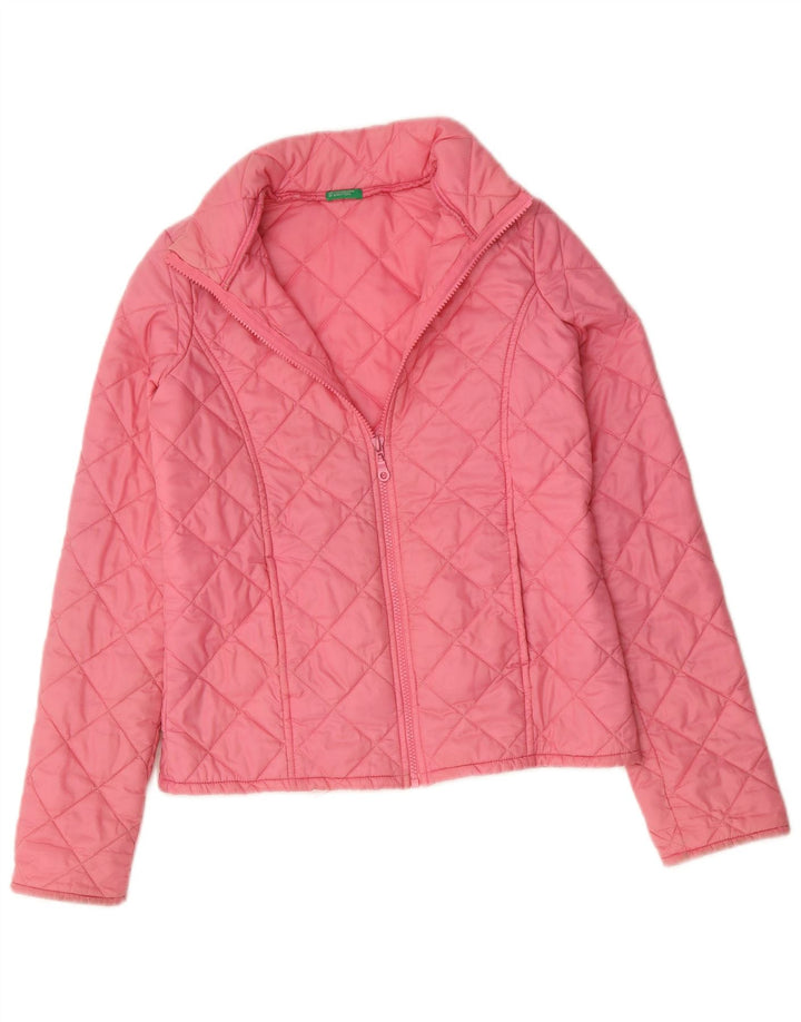 Jachetă matlasată pentru femei BENETTON UK 8 Small Pink