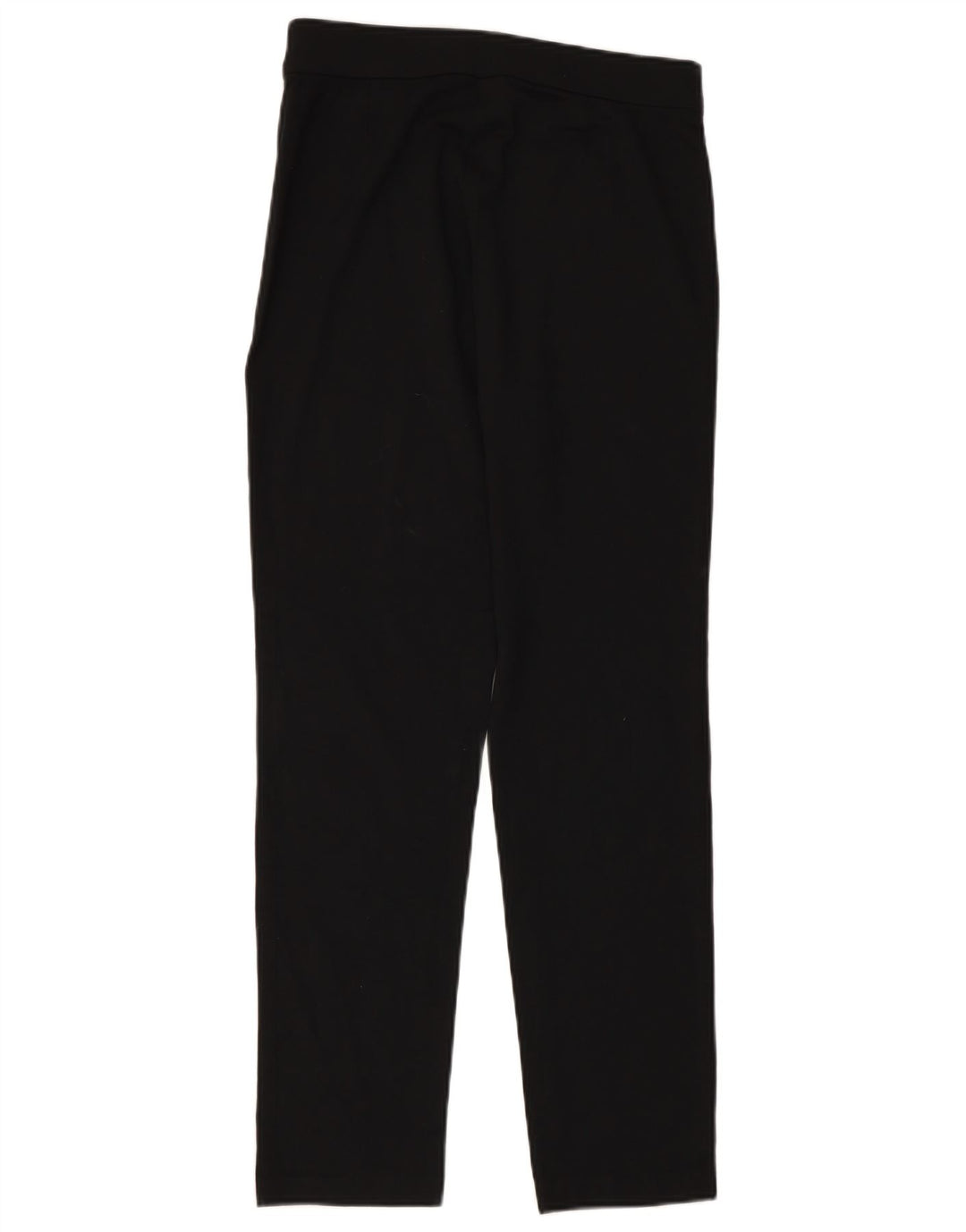 MARKS & SPENCER Pantaloni casual drepti pentru femei UK 12 Medium W30 L30 Negru