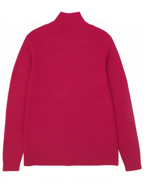 Pulover cu gât țestoasă pentru femei Marks & Spencer UK 14 mare violet