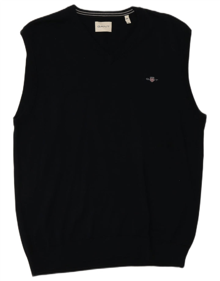 Gant Mens Vest Tank Top 2XL Bleumarin
