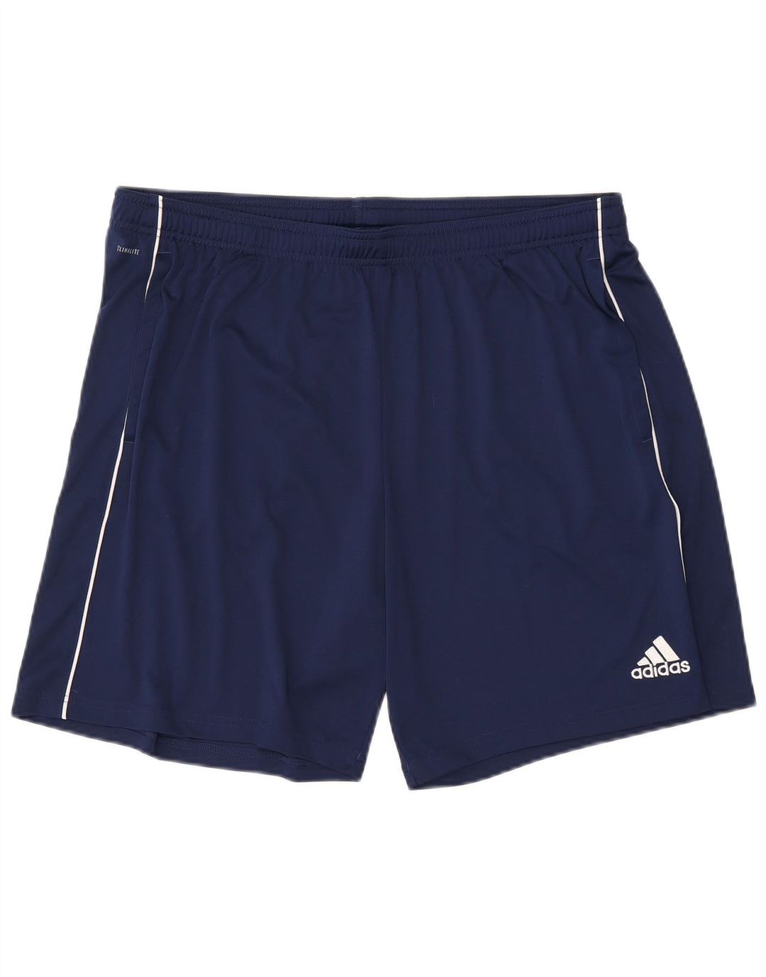 Pantaloni scurți sport Climalite ADIDAS pentru bărbați 2XL, poliester bleumarin