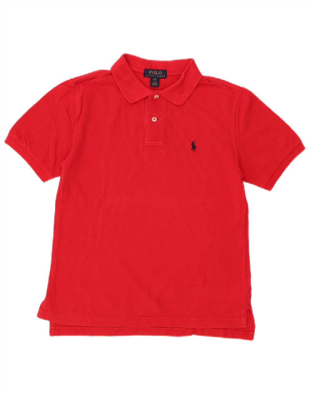 Tricou Polo RALPH LAUREN 10-11 Ani Bumbac Roșu Mediu