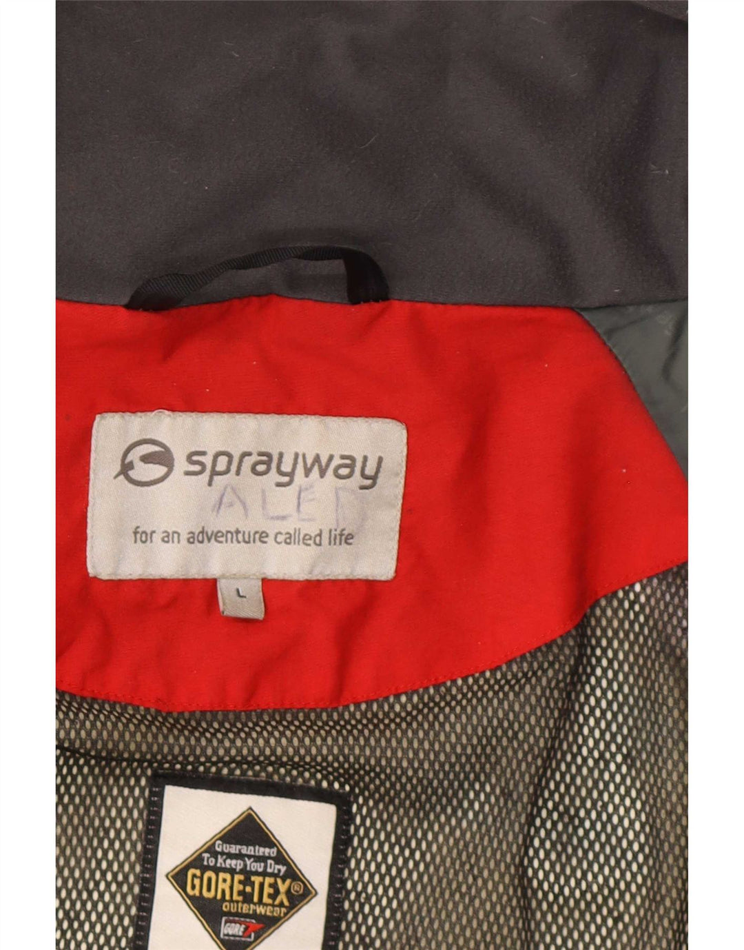 Jachetă de ploaie pentru bărbați Sprayway Gore-Tex UK 40, mare, verde, poliamidă color bloc