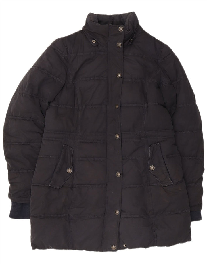 Jachetă căptușită pentru femei Fat Face UK 12 Poliester mediu negru