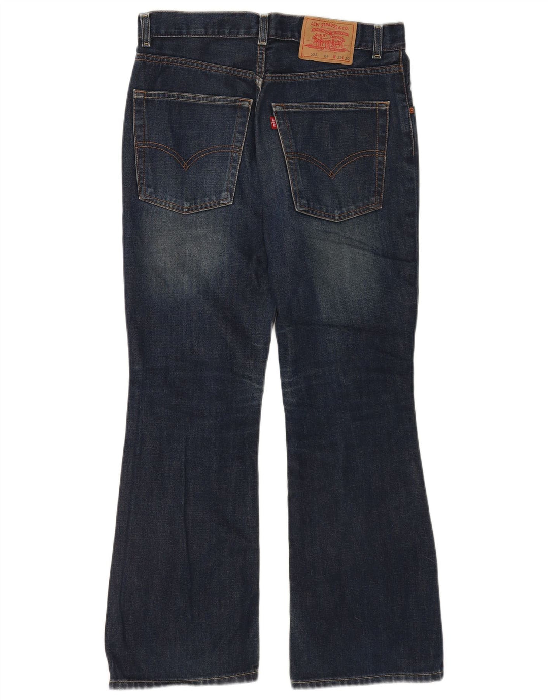 Blugi pentru bărbați Levi's 525 Bootcut W32 L30 Bumbac albastru