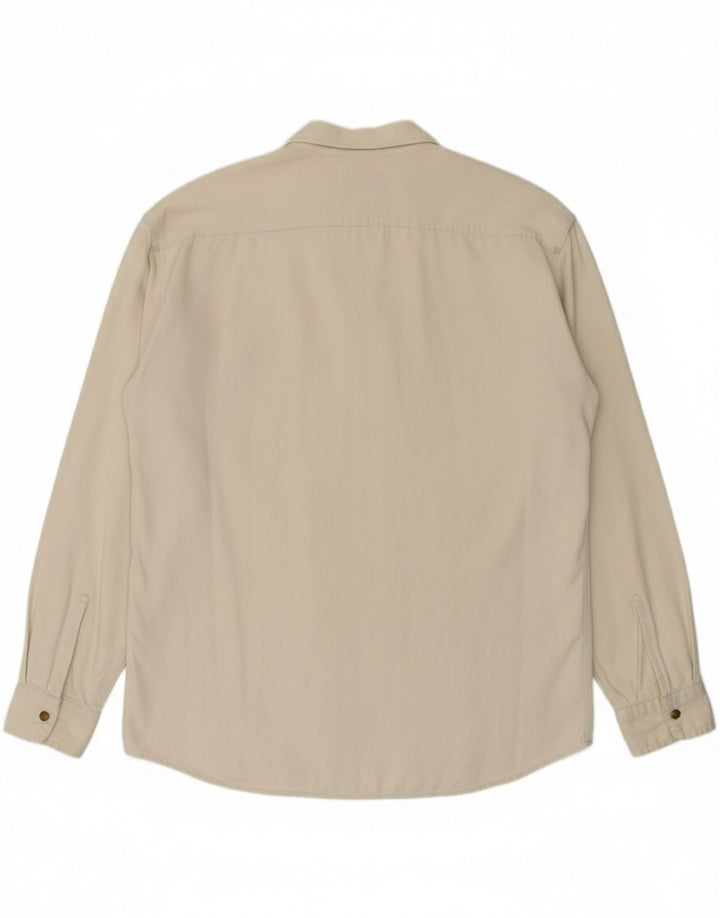 Cămașă de blugi pentru bărbați Carrera, mică, alb