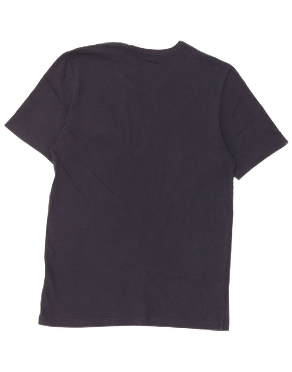 Tricou pentru bărbați Hugo Boss Top mic din bumbac bleumarin