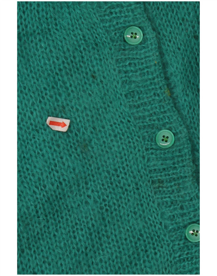 Pulover cardigan pentru femei VINTAGE UK 16 Large Green
