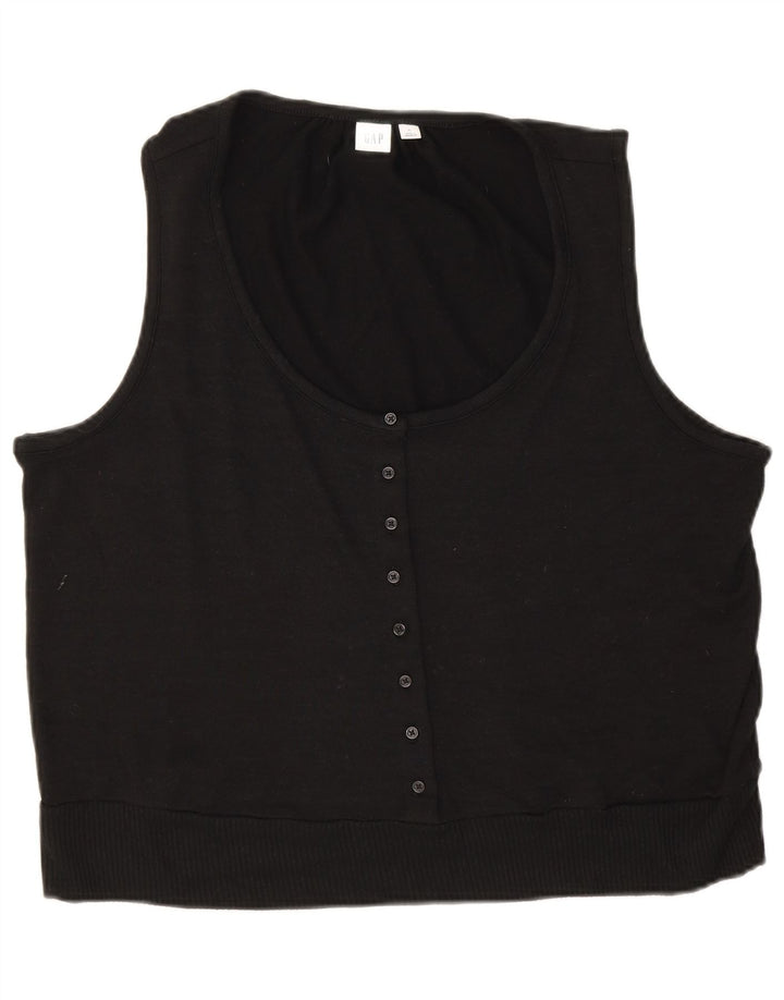Bluză fără mâneci pentru femei Gap UK 18 XL Poliester negru