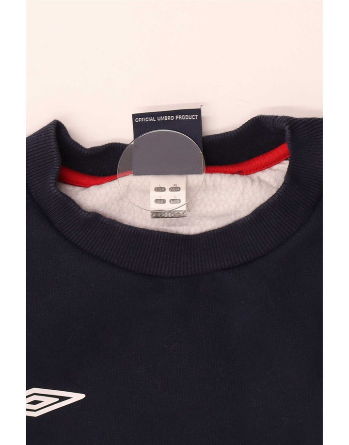 Pulover pentru bărbați Umbro Pulover mare bleumarin
