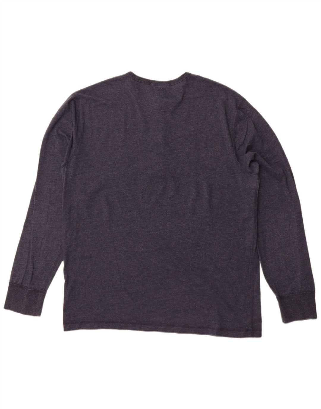 Top pentru bărbați J. Crew cu mânecă lungă, XL, bleumarin, bumbac