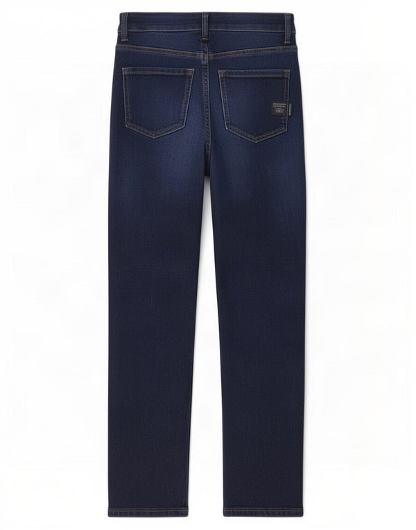Blugi drepti pentru femei Marks & Spencer Sienna UK 8 Mici W26 L25 Bleumarin