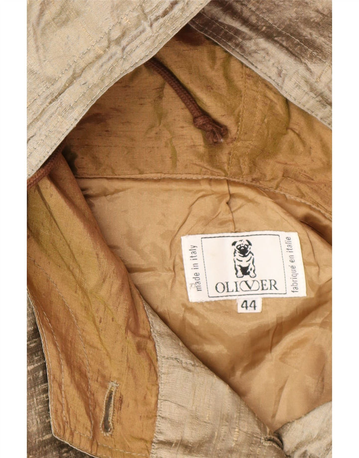 OLIVER BY VALENTINO Palton supradimensionat cu glugă pentru femei IT 44 Bej mediu