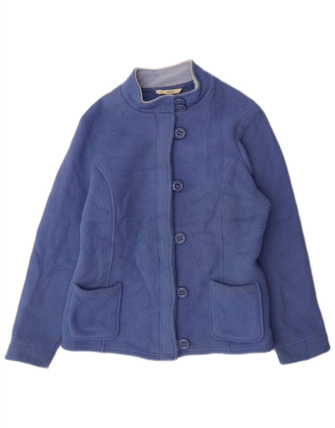 Jachetă fleece pentru femei Marks & Spencer UK 14, mare, albastru, poliester