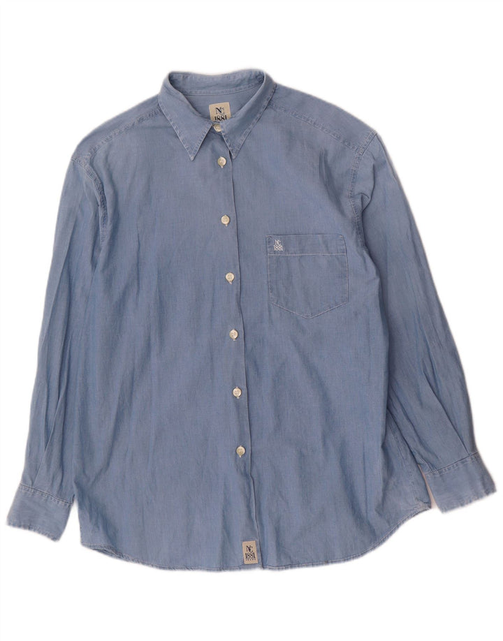 Cămașă Cerruti 1881 pentru femei UK 14 Medium Blue