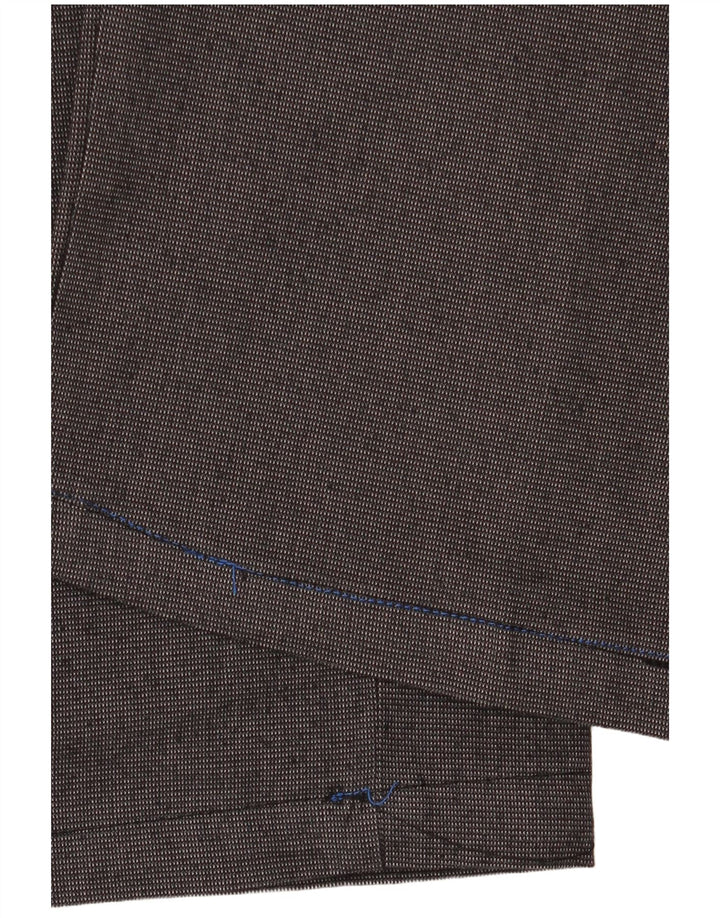 Pantaloni tăiați drept bărbați Marks & Spencer W44 L23 bumbac gri