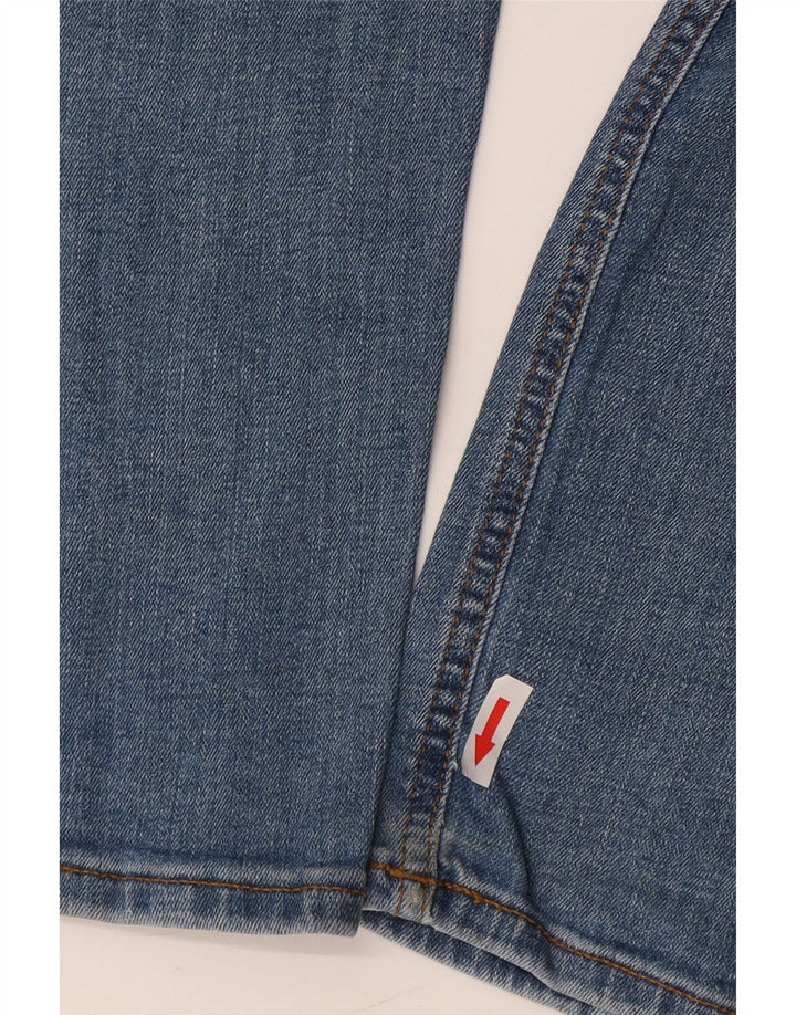 Jack & Jones Blugi Skinny Liam Distressed pentru bărbați W30 L32 Albastru