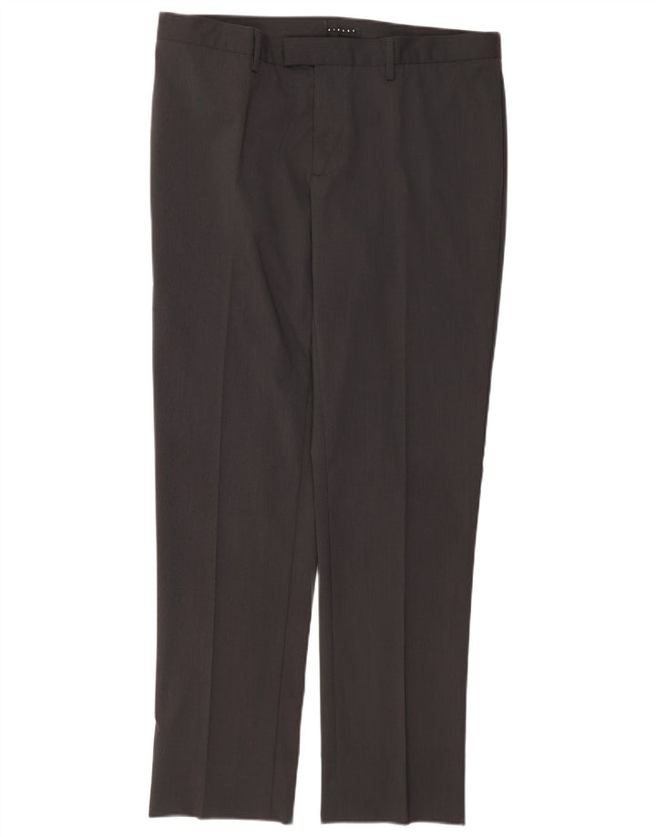 Costum pentru bărbați Sisley, 2 nasturi, 2 piese, IT 52 XL W36 L32, poliester gri