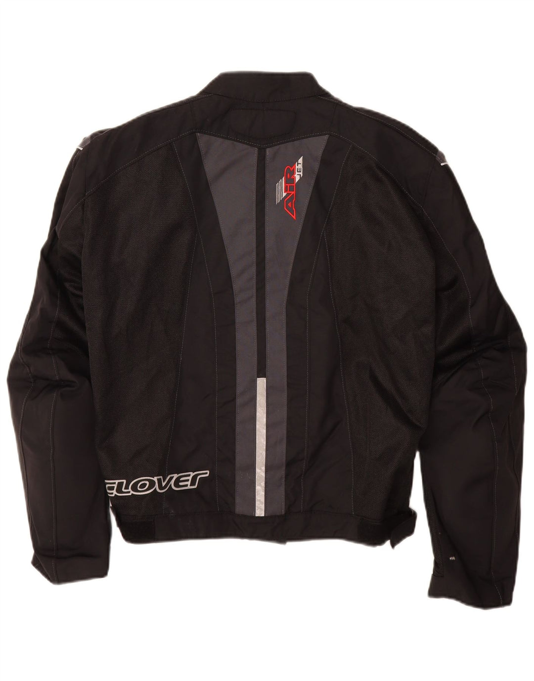 Jachetă pentru femei Clover Graphic Racer UK 14 Medium Black Colorblock Poliamidă