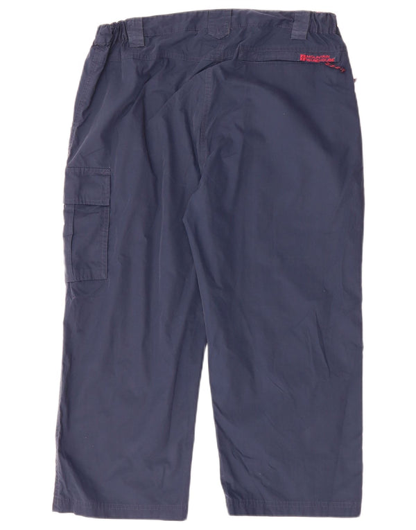 MOUNTAIN WAREHOUSE Pantaloni Capri pentru femei UK 14 Large W34 L22 Bleumarin