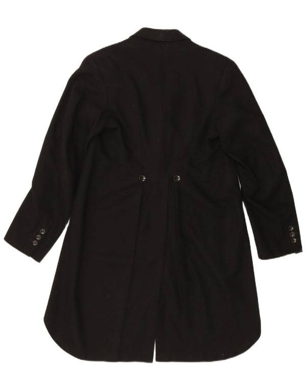 Jachetă vintage pentru bărbați, frac cu 1 nasture, UK 36, neagră