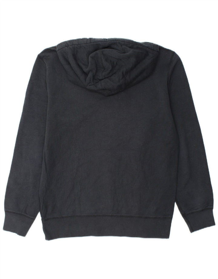 CONVERSE Mens Hoodie Jumper Small Black Cotton