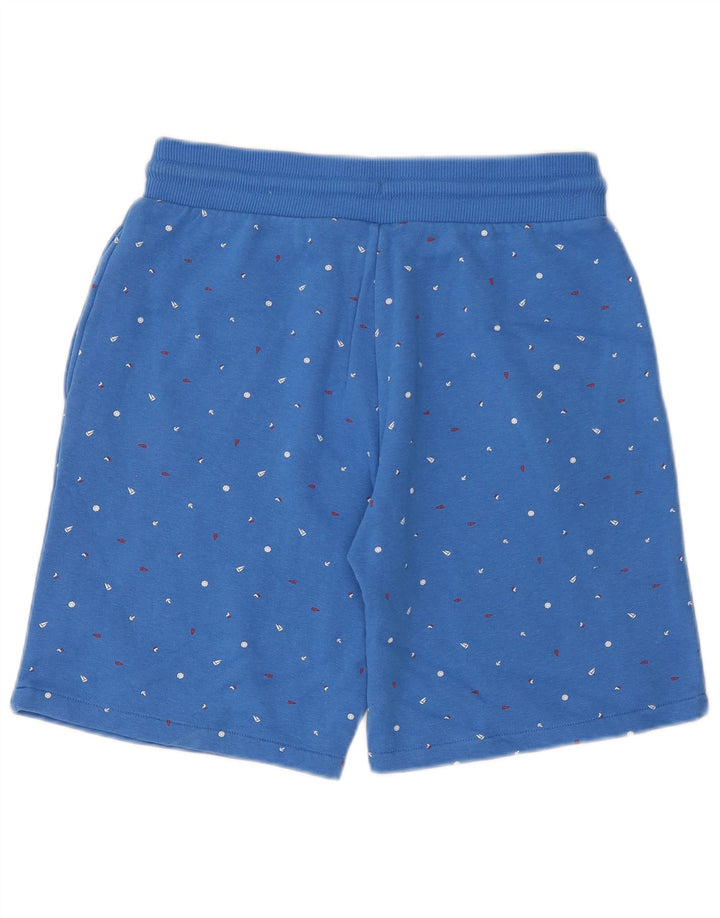 Pantaloni scurți sport Fila pentru bărbați, bumbac cu pete albastre medii