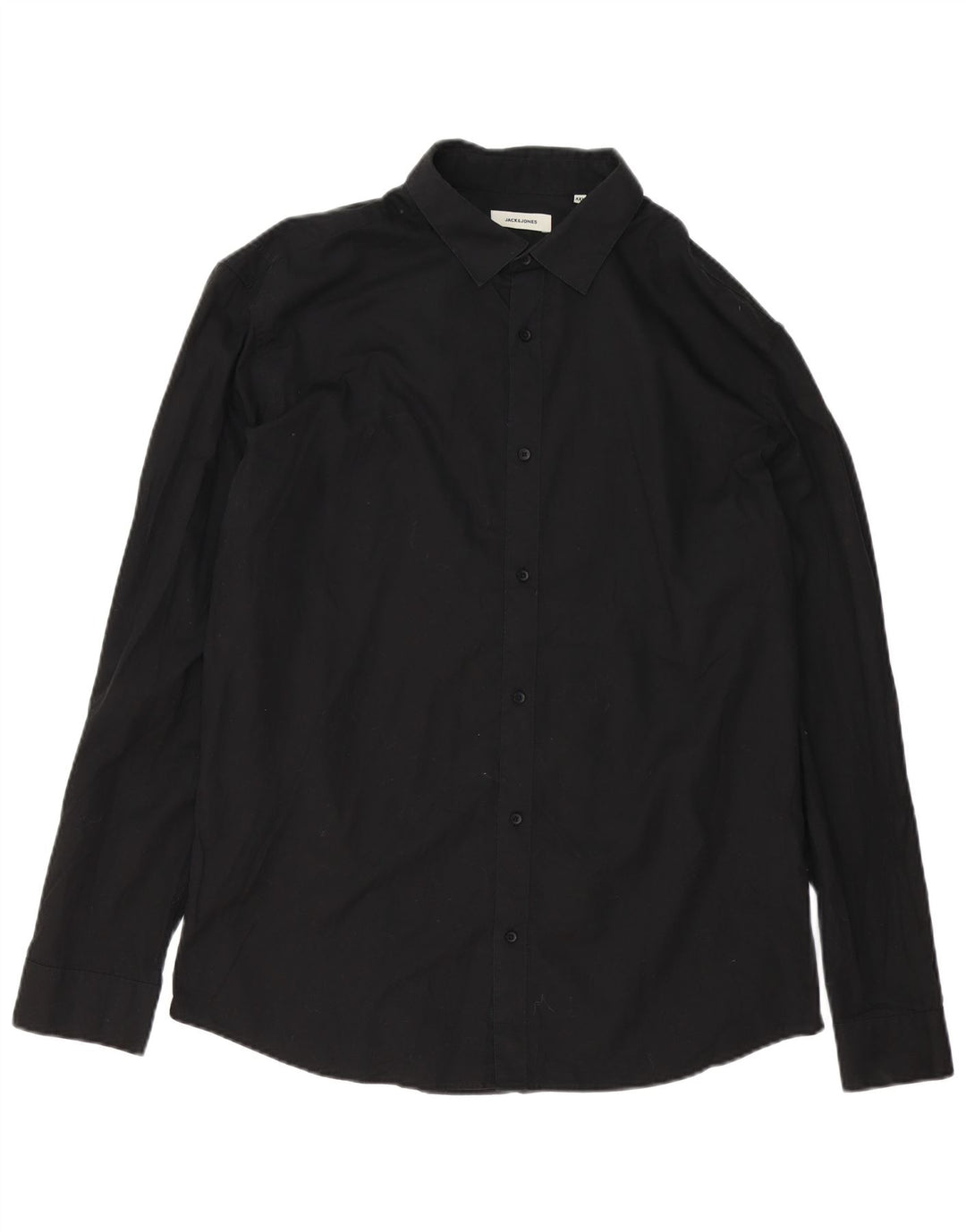 Cămașă Jack & Jones pentru bărbați 2XL bumbac negru