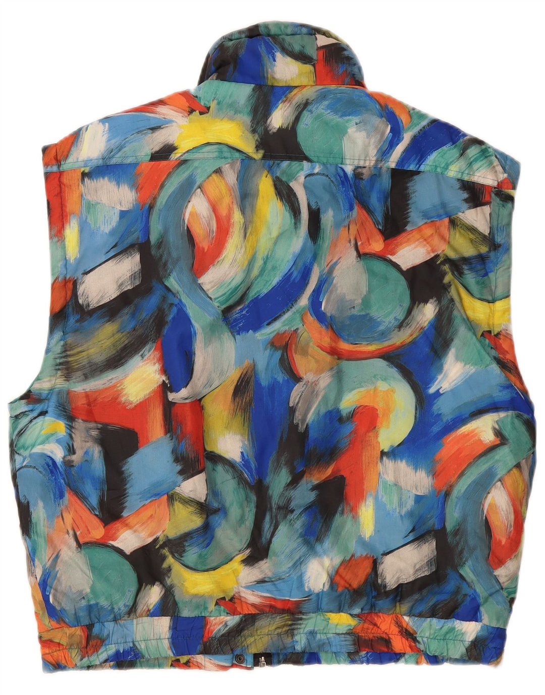 Gilet Brugi pentru femei cu model abstract, UK 18 XL, multicolor