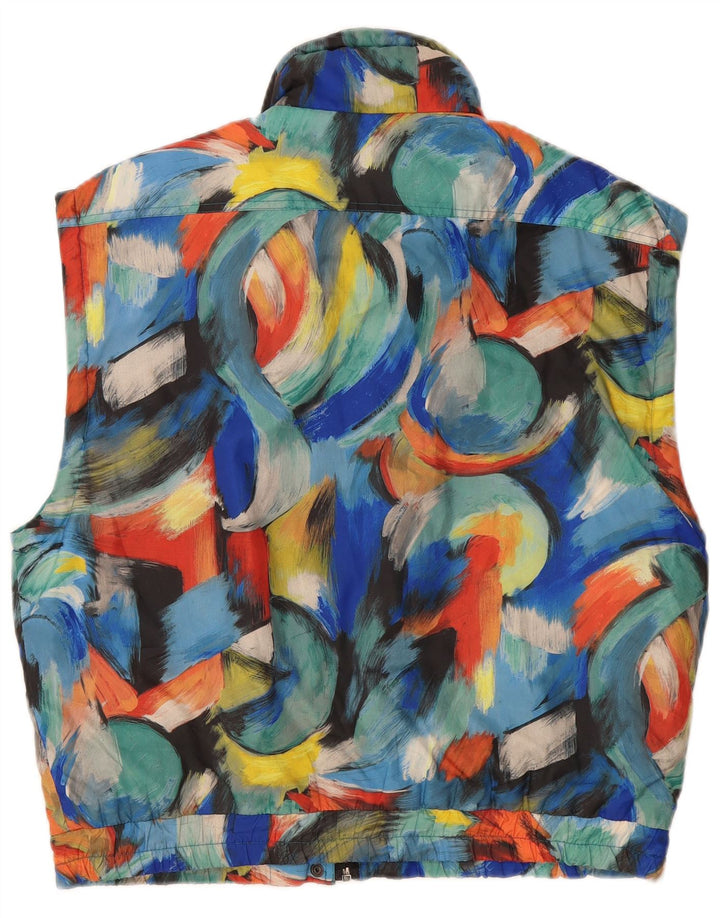 Gilet Brugi pentru femei cu model abstract, UK 18 XL, multicolor