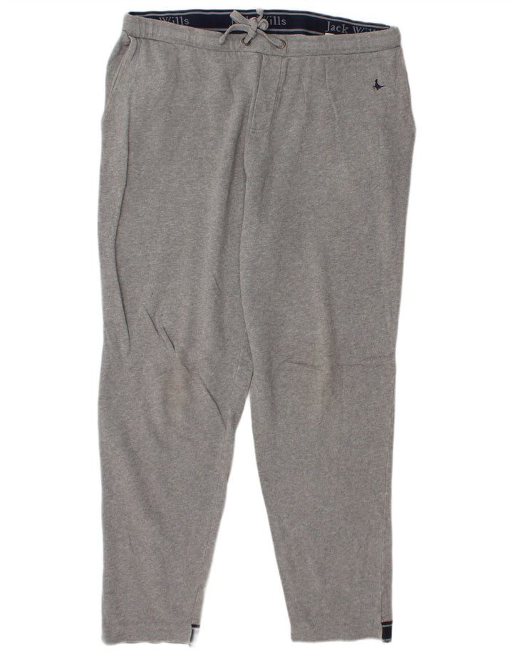 Pantaloni de trening Jack Wills pentru bărbați, mari, gri, bumbac