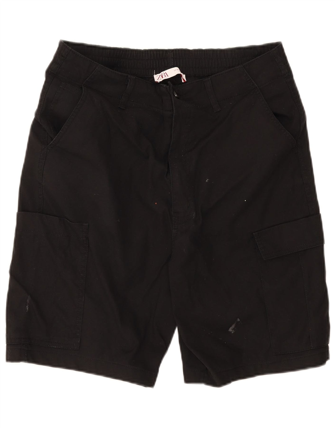 Pantaloni scurți cargo pentru bărbați Zara EU 42 Large W32 Negru