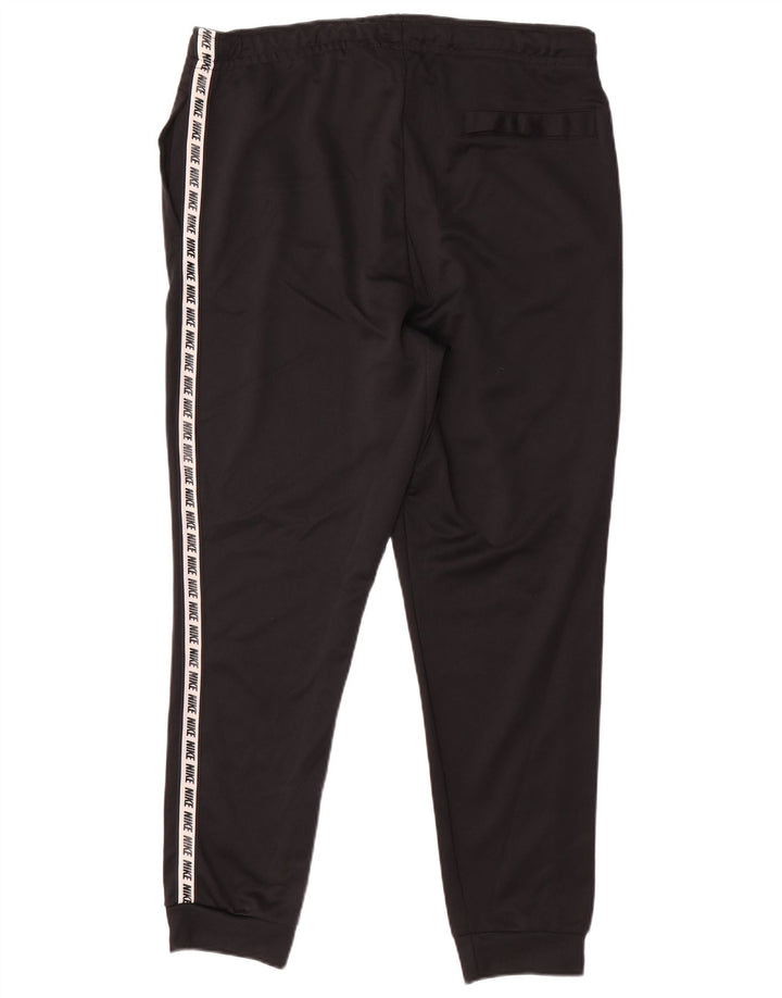 Pantaloni de trening grafic pentru bărbați NIKE Pantaloni de jogging, mari, negru, poliester