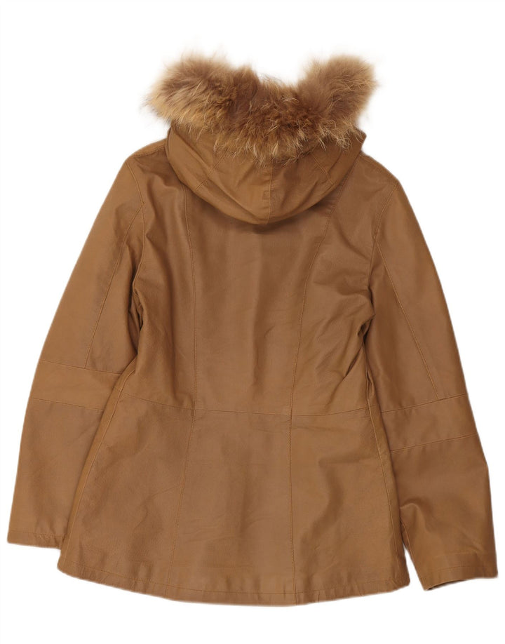 Jachetă Windbreaker cu glugă pentru femei Free Heron Conbipel IT 44 Bej mediu