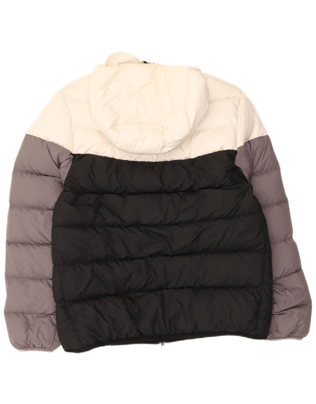 Jachetă căptușită cu glugă pentru bărbați Nike UK 40, mare, negru, colorblock
