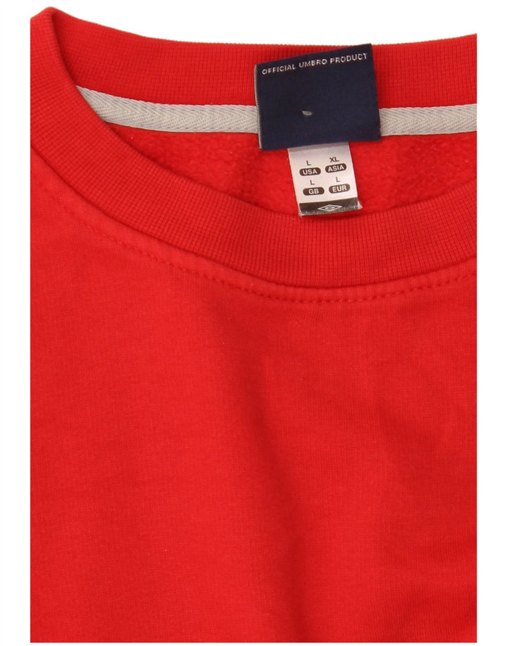 Pulover pentru bărbați Umbro Pulover mare roșu