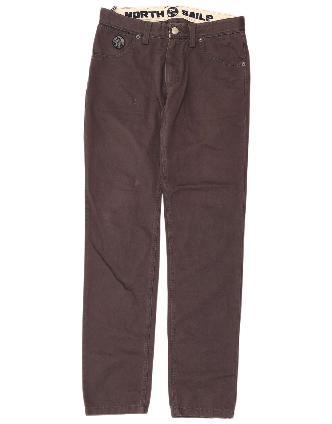 NORTH SAILS Pantaloni casual drepti pentru bărbați W32 L34 bumbac gri
