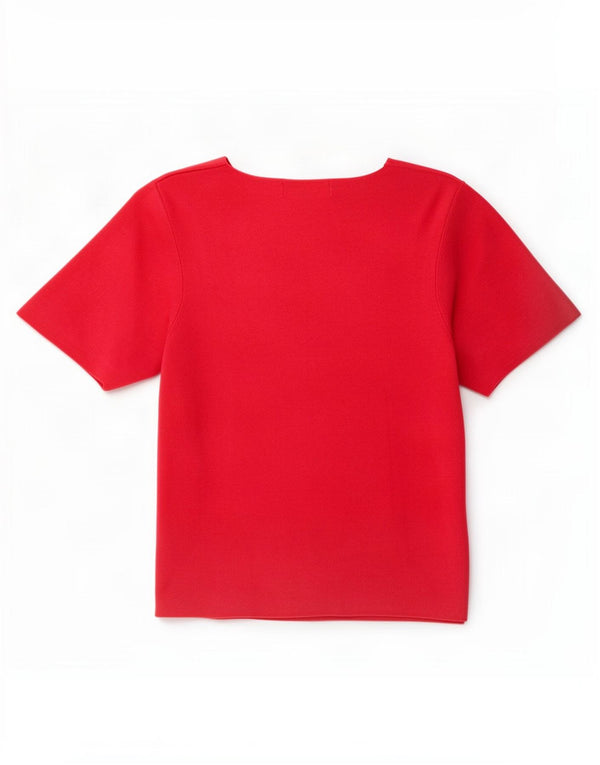 Tricou pentru femei Marks & Spencer Top UK 18 XL roz viscoză