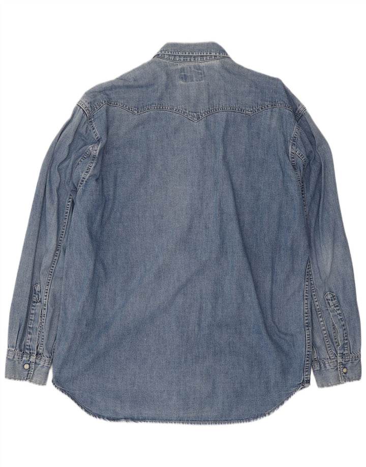 Cămașă de blugi pentru bărbați Levi's, mare, albastru, bumbac