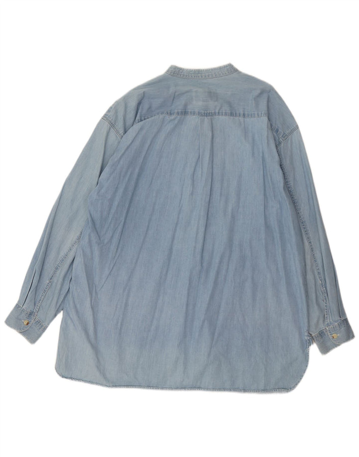 Eddie Bauer rochie pulover pentru femei din denim UK 16 XL bumbac albastru