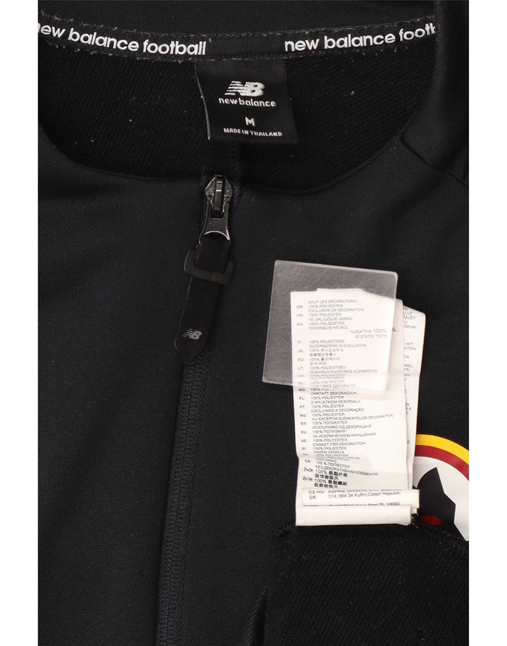 Jachetă de trening pentru bărbați New Balance, poliester mediu negru