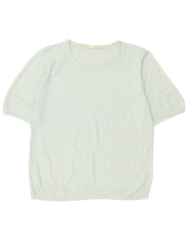 Pulover pentru femei Marks & Spencer cu gât cu barca UK 16 Large Blue