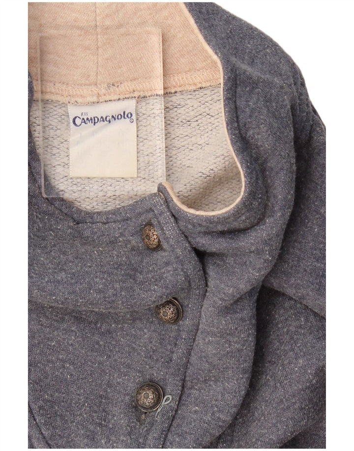 CAMPAGNOLO Pulover cu grafic pentru femei UK 18 XL Bleumarin Floral