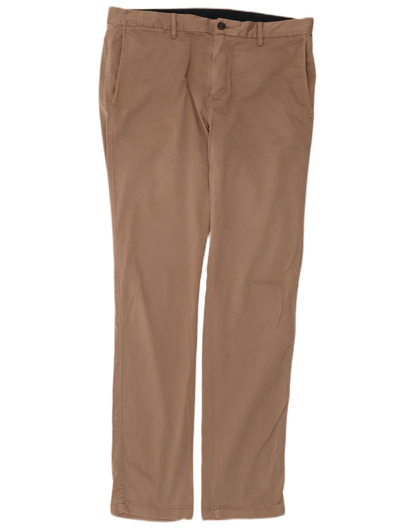 Pantaloni chino slim pentru bărbați Tommy Hilfiger L36 L34 bumbac bej