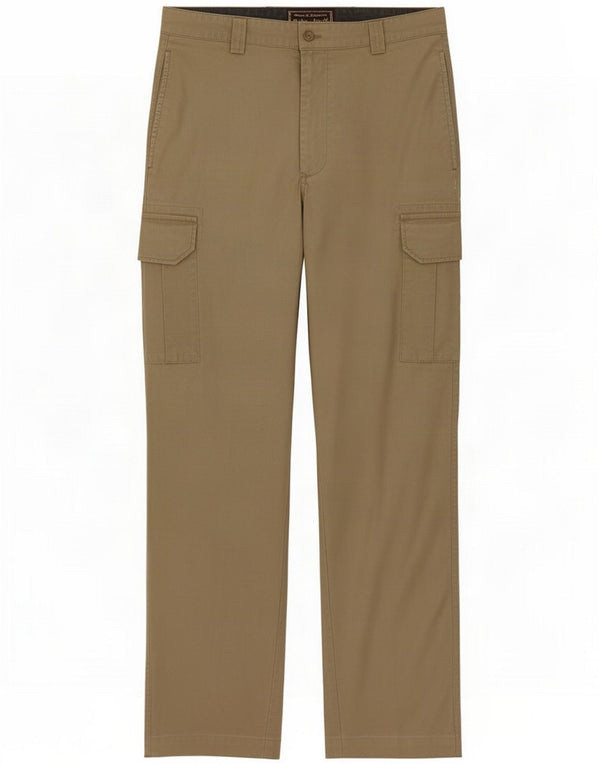 Marlboro Classics Pantaloni cargo drept pentru bărbați EU 50 Large W34 L30 Beige