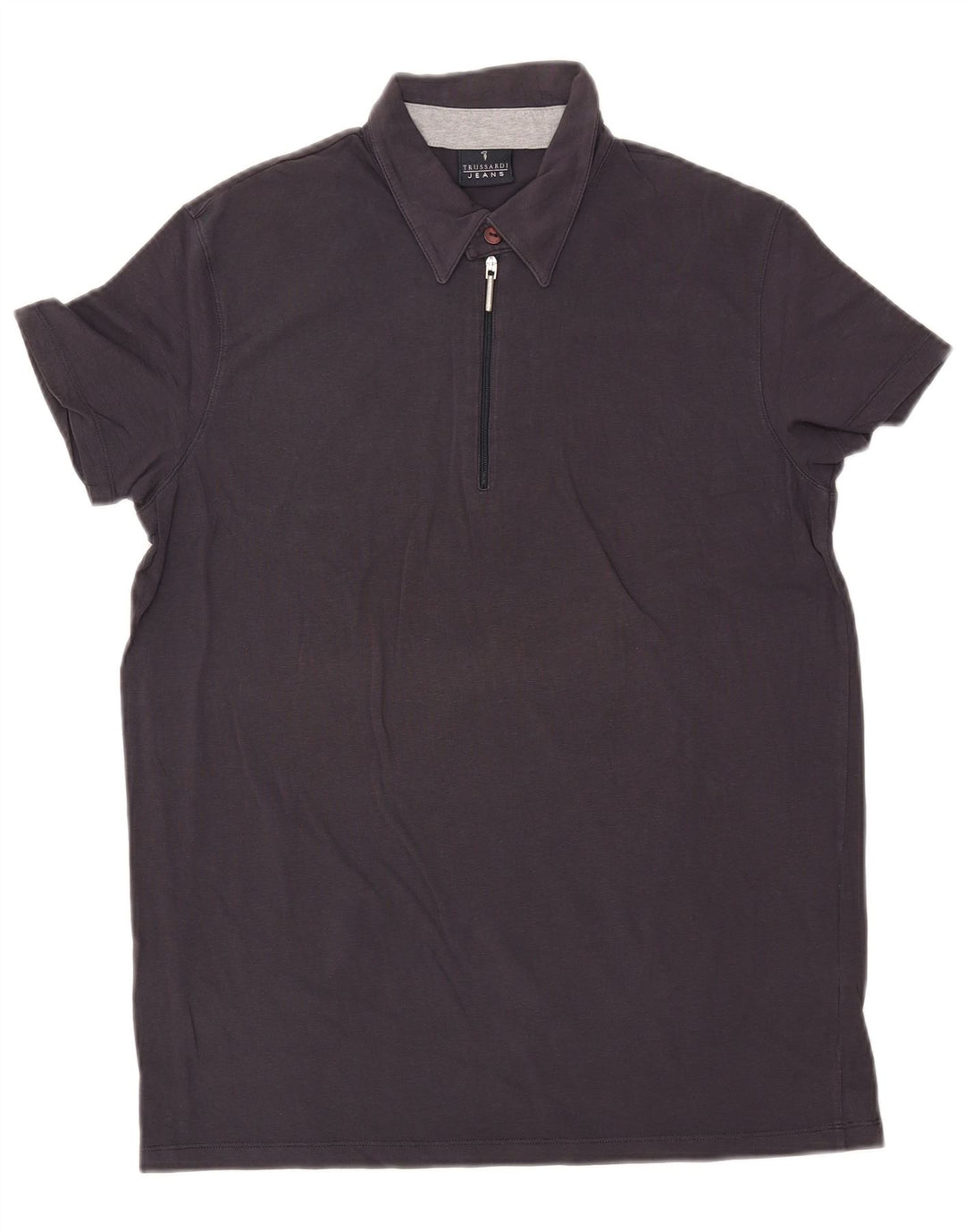 TRUSSARDI JEANS Tricou polo pentru bărbați, mare, albastru bleumarin, bumbac