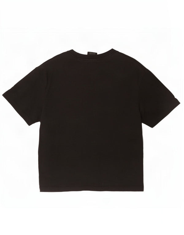 Tricou grafic Nike pentru femei Top UK 14 Medium Black Bumbac