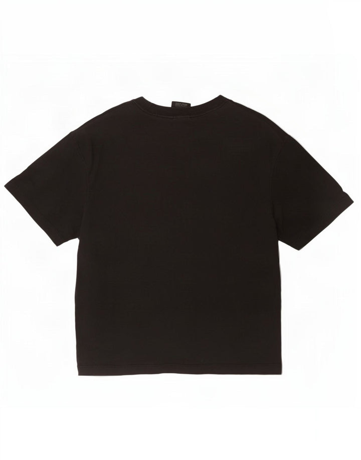 Tricou grafic Nike pentru femei Top UK 14 Medium Black Bumbac