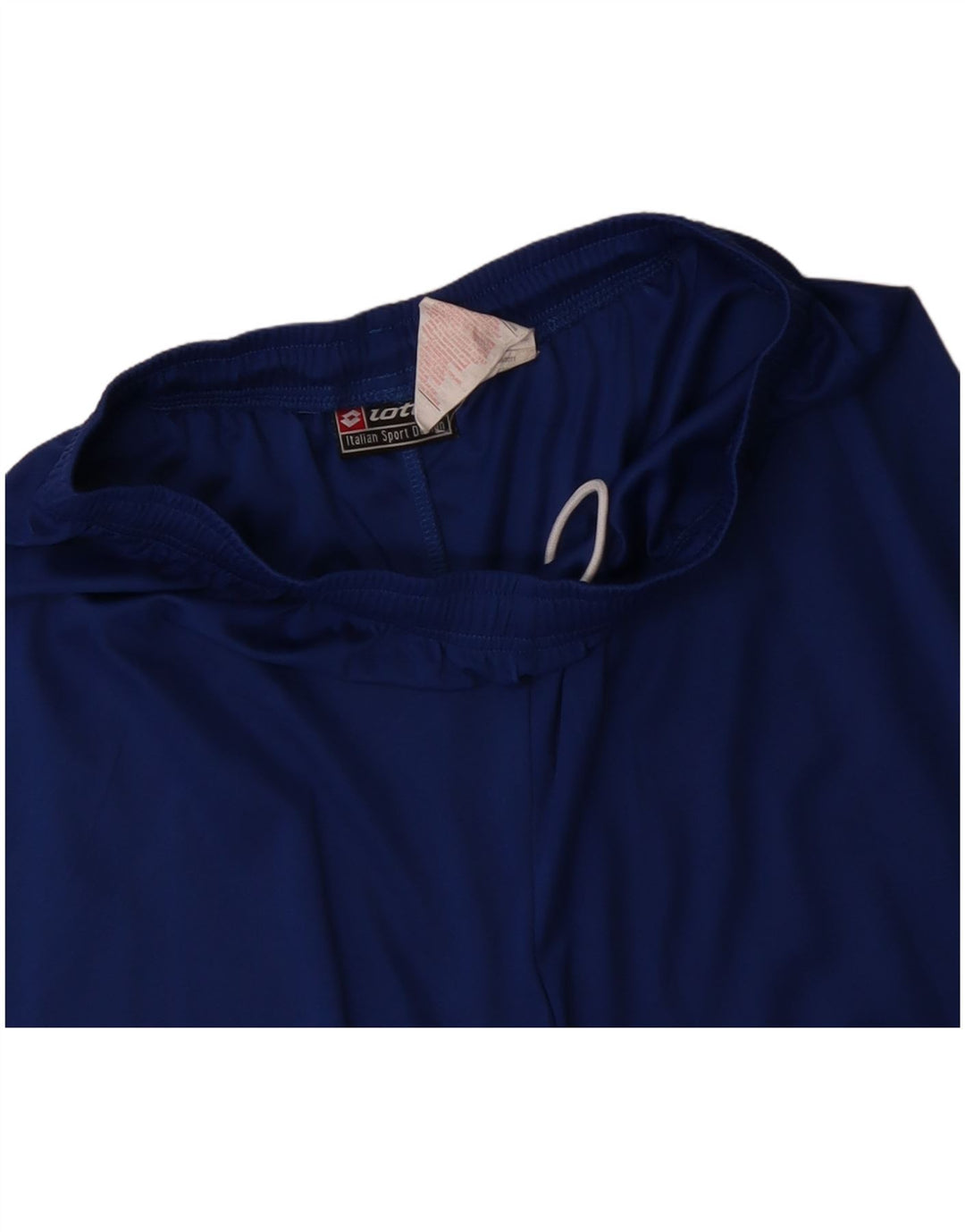 Pantaloni scurți sport grafic LOTTO pentru bărbați, poliester albastru mediu